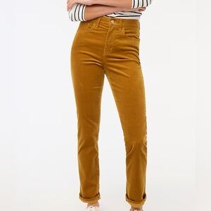 J. Crew Corduroy Full-Length Essential Straight Pant; size 31